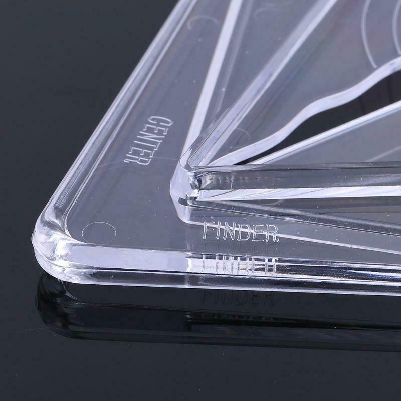 Plastic Center Finder for Square Round Octagon Hexagon Stock Woodwork Supplies