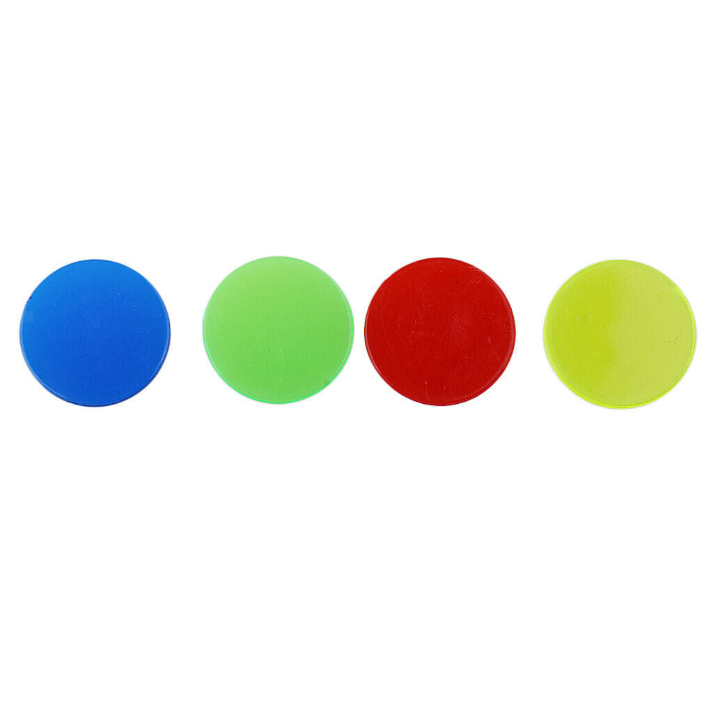 Bingo Game Chips Professional Bingo Game Chips Accs 5 Color Plastics 100Pc -