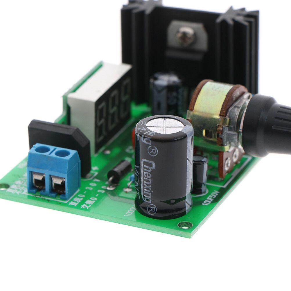 LED display LM317 Adjustable Voltage Regulator Step-down module AC/DY1