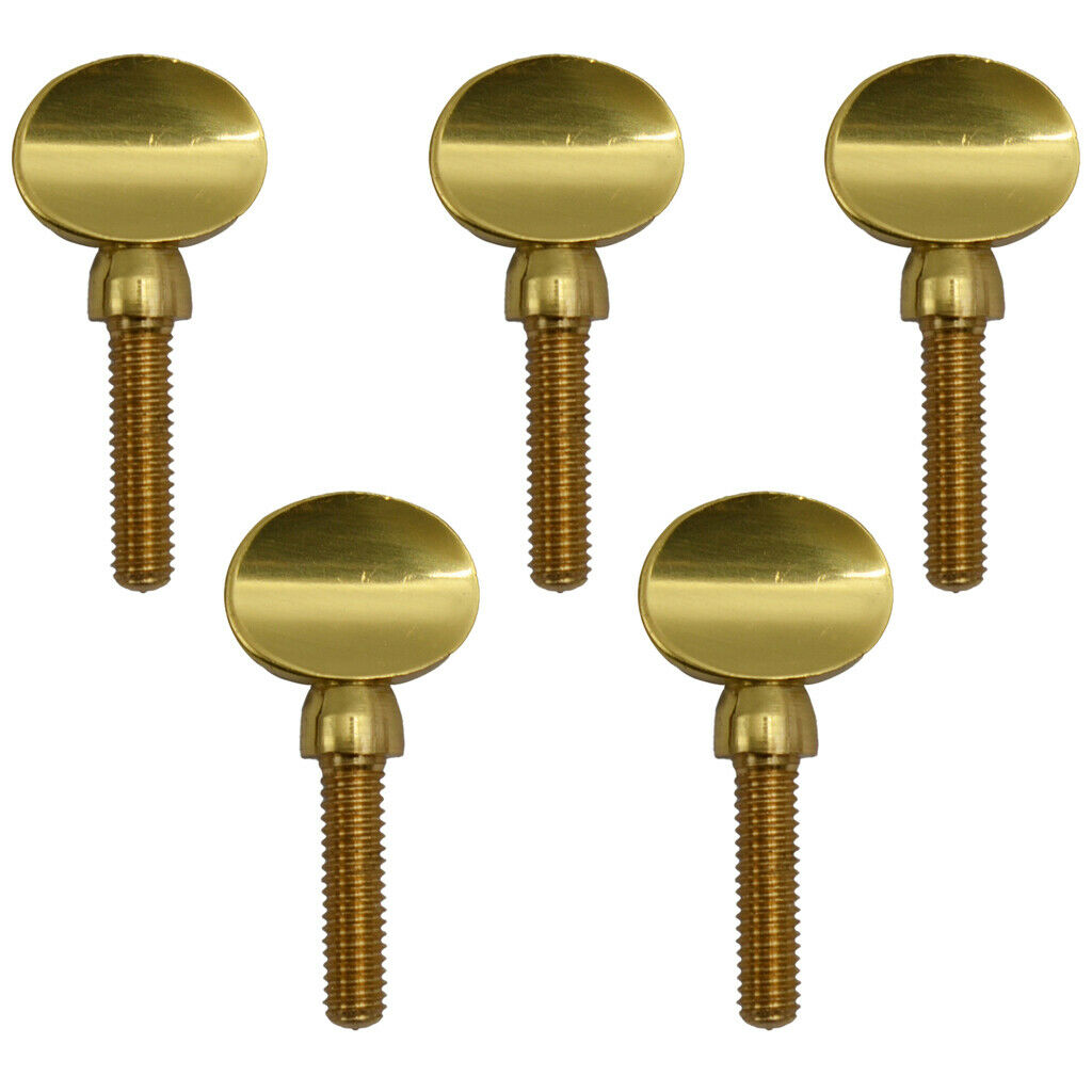 5 Pcs Copper Saxophone Neck Receiver Tightening Screw for Saxophone Clarinet