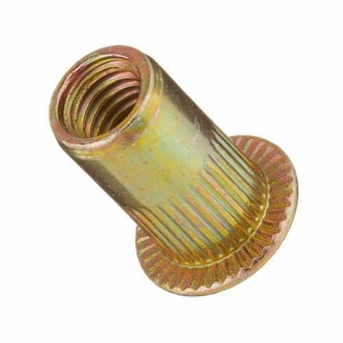 M4  M5 M6 M8 M10 Set Rivet Nut Kit Mixed Zinc Steel  Insert Nutsert Threaded 120