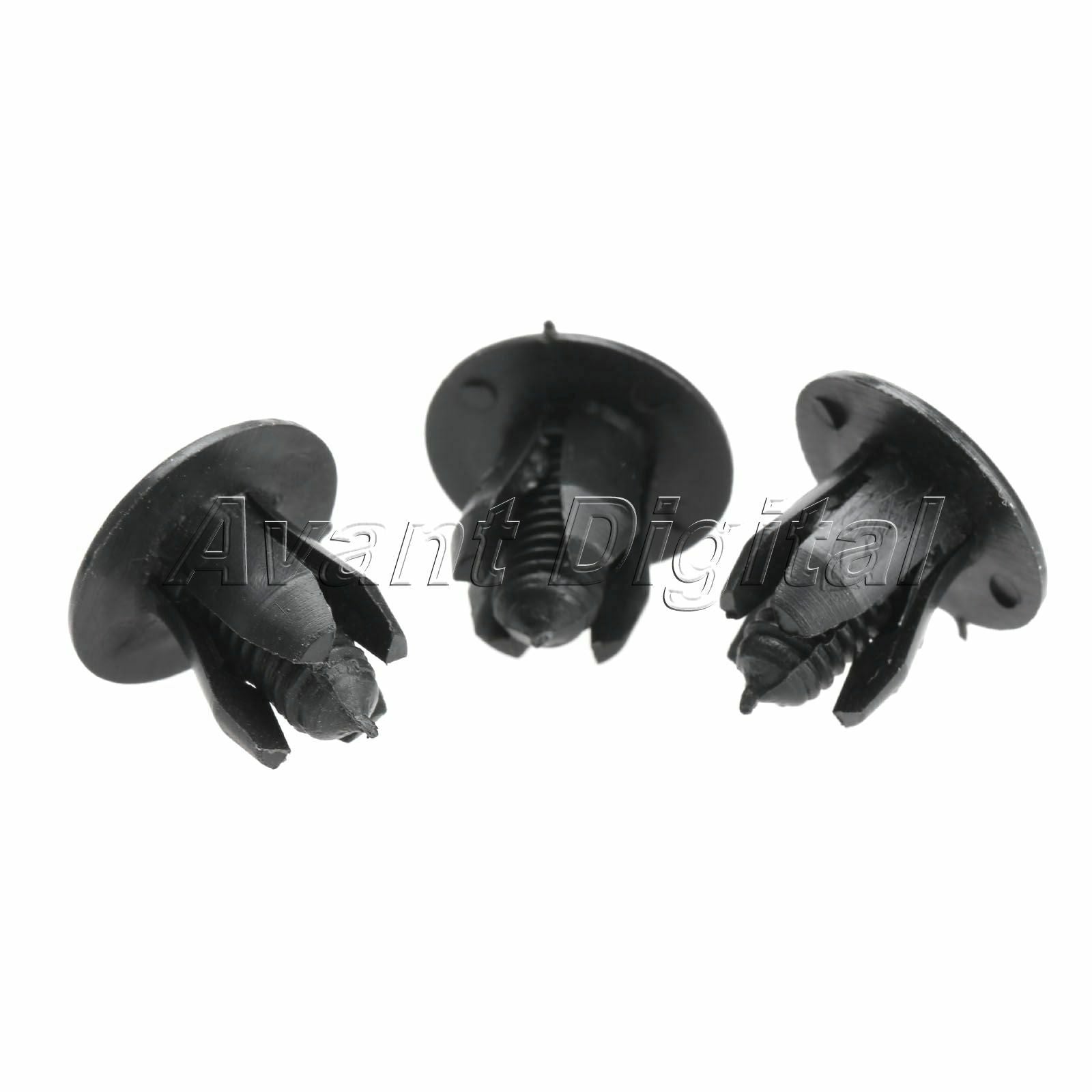 50Pcs for KIA Bumper Fender Grille 8.2mm Trim Retainer Fastener Rivet Clip