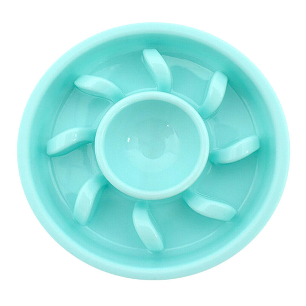 Set of 3 Pet Dog Food Slow Feeder Pet Anti-Chocking Bowls For Dogs Cat