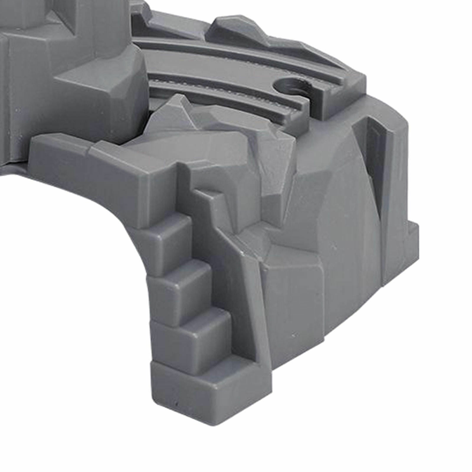 Train Tunnel Double-deck Cave Tunnel Accessories for Train Gifts Railway Toys