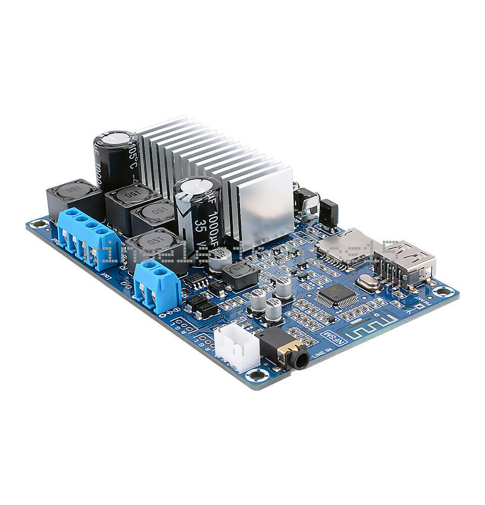 TPA3116 Bluetooth 5.0 Power Digital Amplifier Board 50Wx2 Stereo 2.0 Channel K9