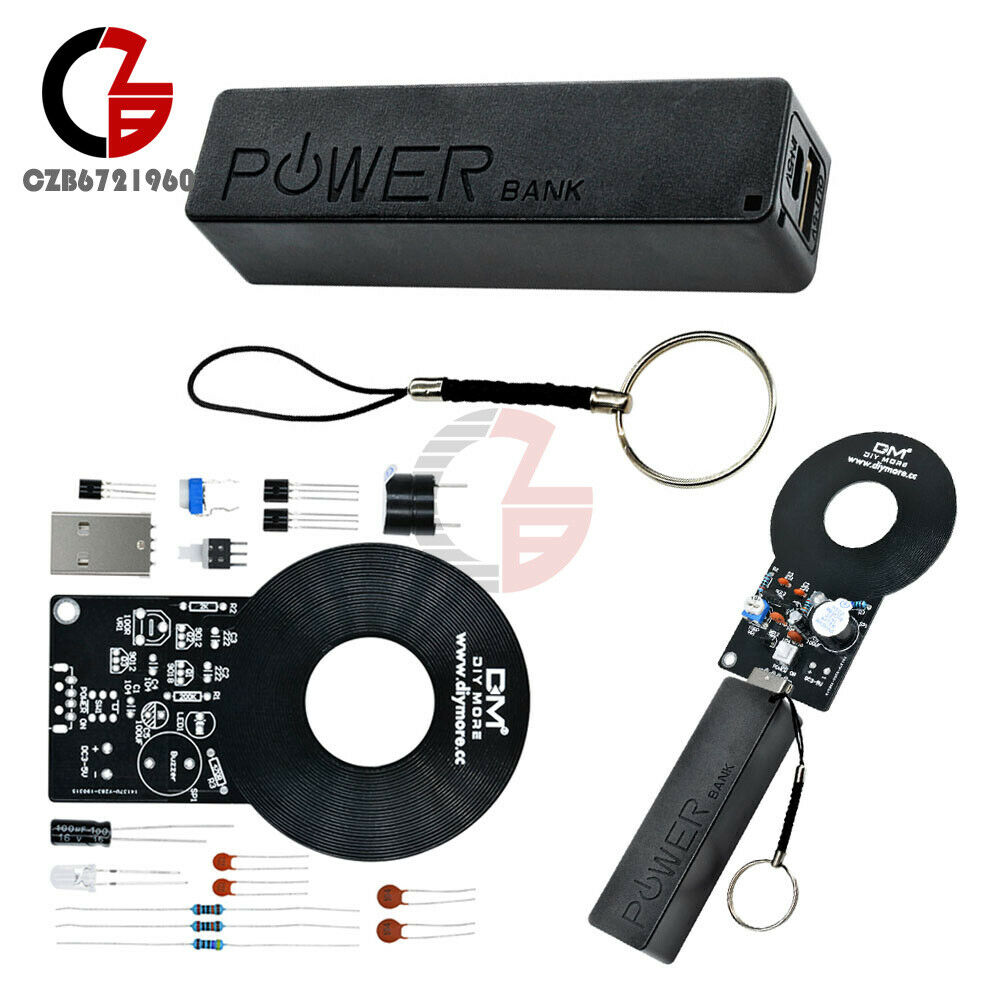 Metal Detector Kits Electronic Non-contact Sensor Module DIY Kit + Battery Box