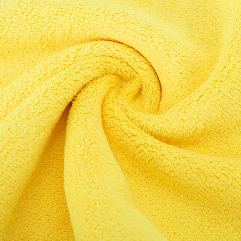 Auto Microfiber Cleaning Cloth Wash Towel Drying Rag Car Polish Detailing 500GSM