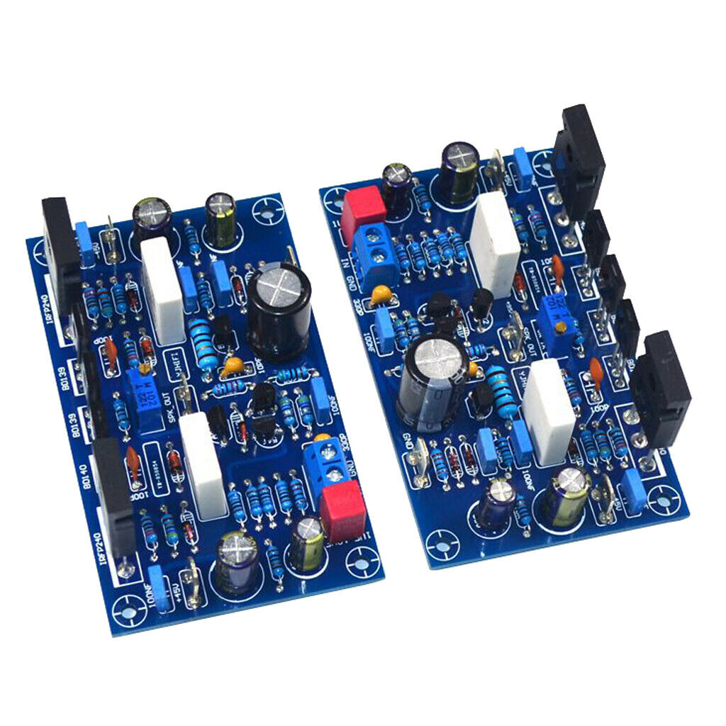 2x Amplifier 100Watt Hi-Fi Digital Class A Stereo Audio Amp Boards IRF240