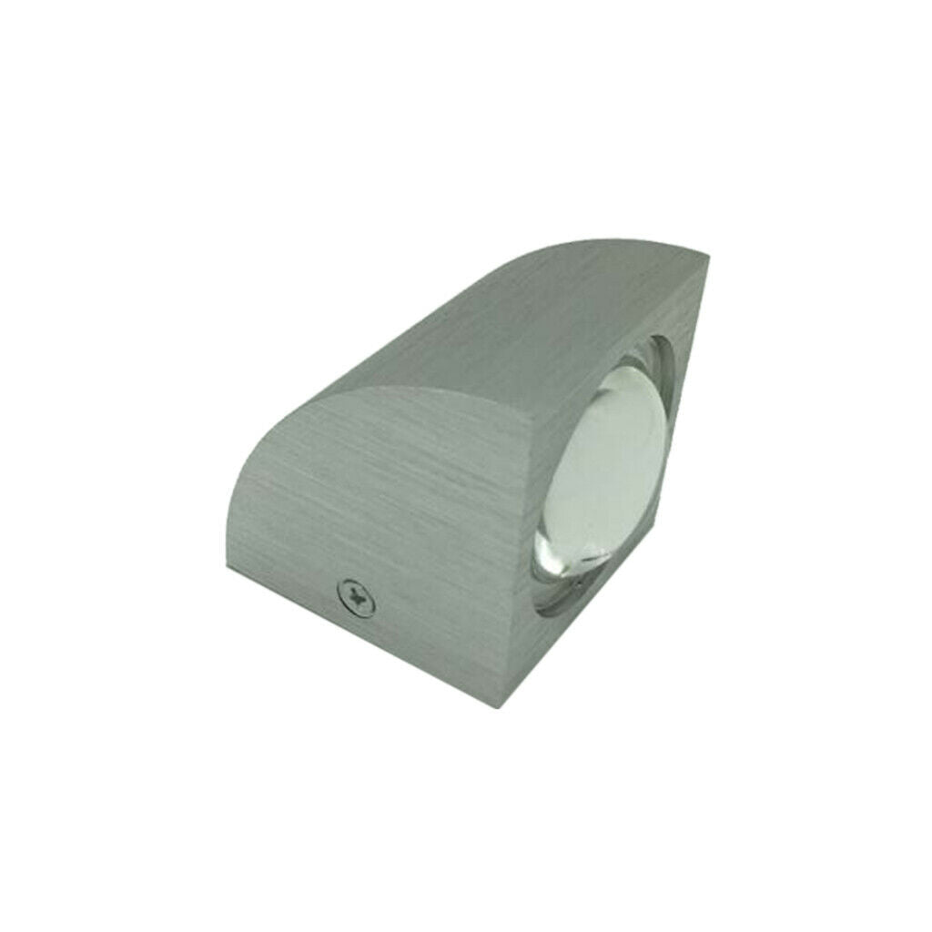 3W Arc Aluminum LED Wall Light Sconce Lamp Bedroom Kitchen Decor Warm White