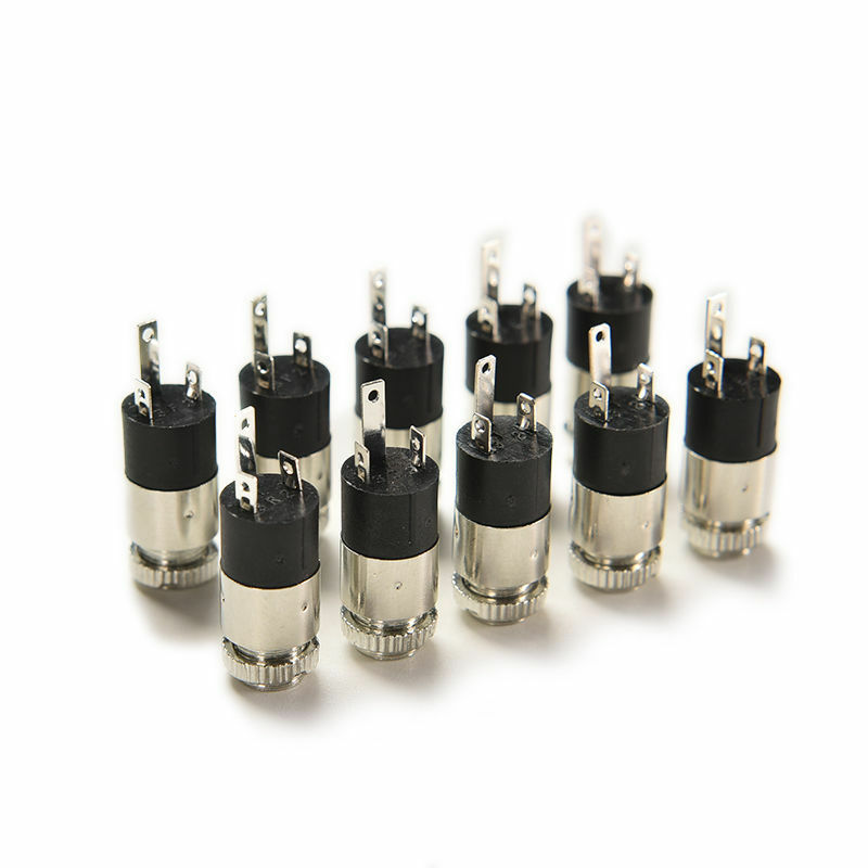 10Pcs PJ-392 3 Pin 3.5mm Stereo Headphone Audio Video Jack Socket Pl.l8