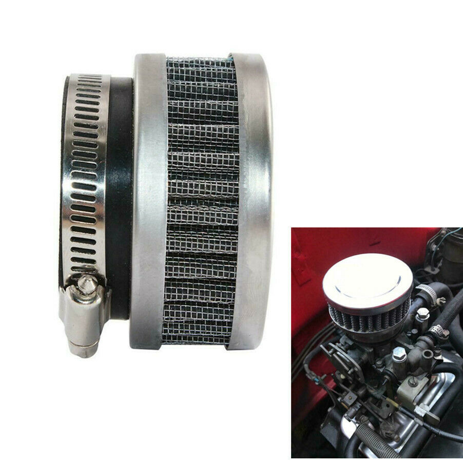 Universal Motorcycle ATV Scooter Air Cleaner Intake Filter 58mm Cleaner + Clamp