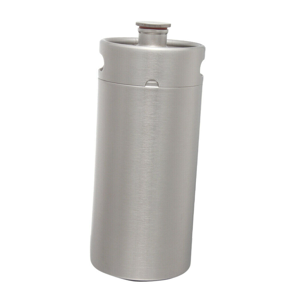 3.6L Stainless Steel Mini Beer Barrel Growler For System