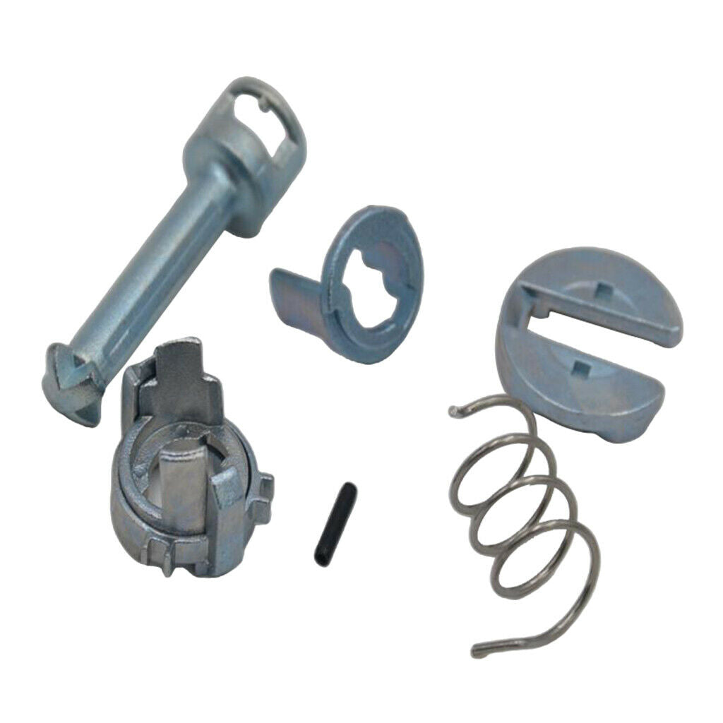 Front Door Lock Key Cylinder Barrel Kit Set L/R 45MM 1.77" For BMW E46