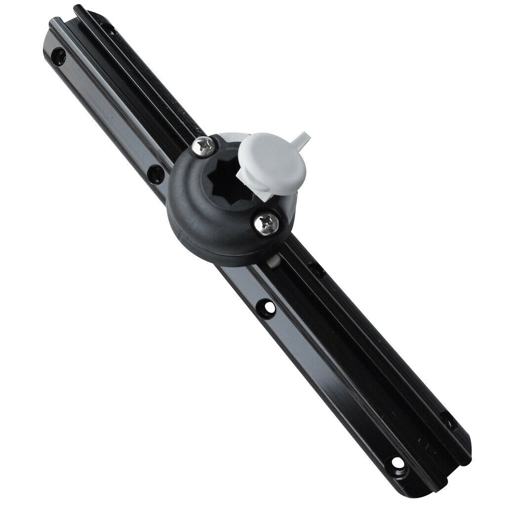 Aluminum Base Support for Kayak Rail for Rod Holder A