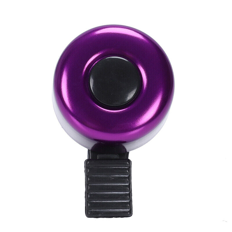 Safety Cycling Bicycle Handlebar Metal  Black Bike Bell Horn Sound Alarm Q5G7