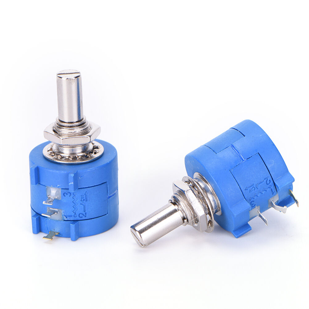 2PCS 3590S 10K 3590S-2-103L 10k Ohm 10 Turn Variable Resistor Potentiometer N WF