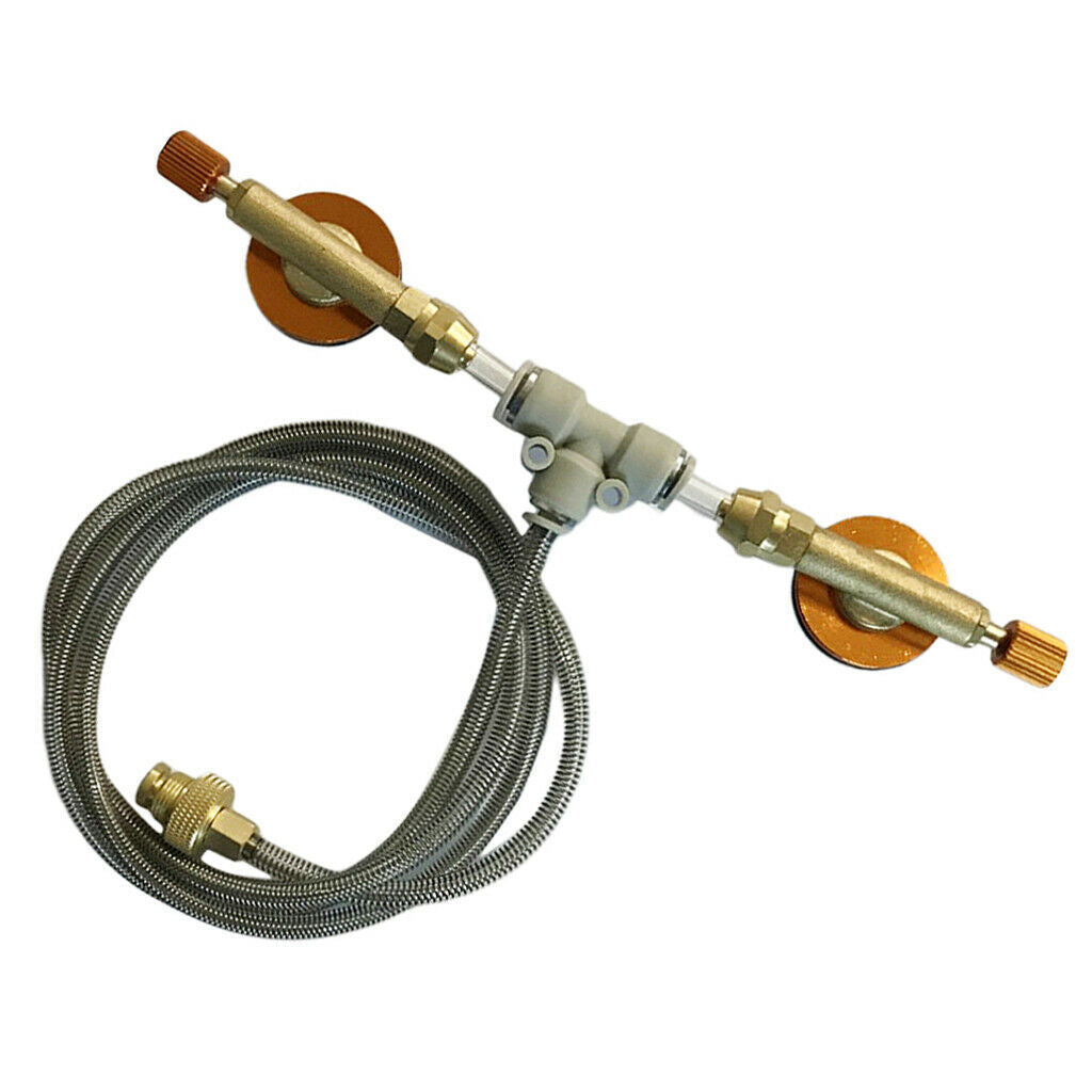 100cm Multi-cylinder Connectors Connects Two Flat Gas Tanks &   Valve