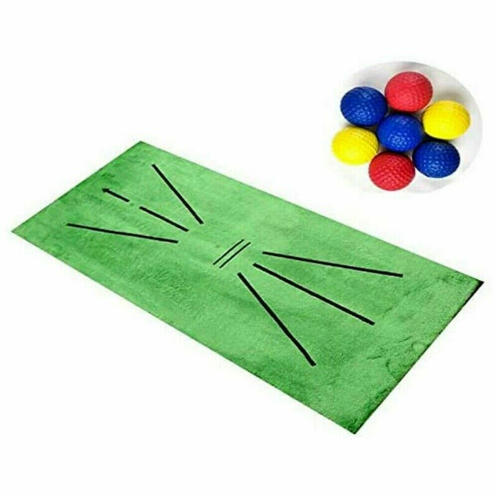 US-Golf Training Mat for Swing Detection Batting Golf Practice Training Aid Game