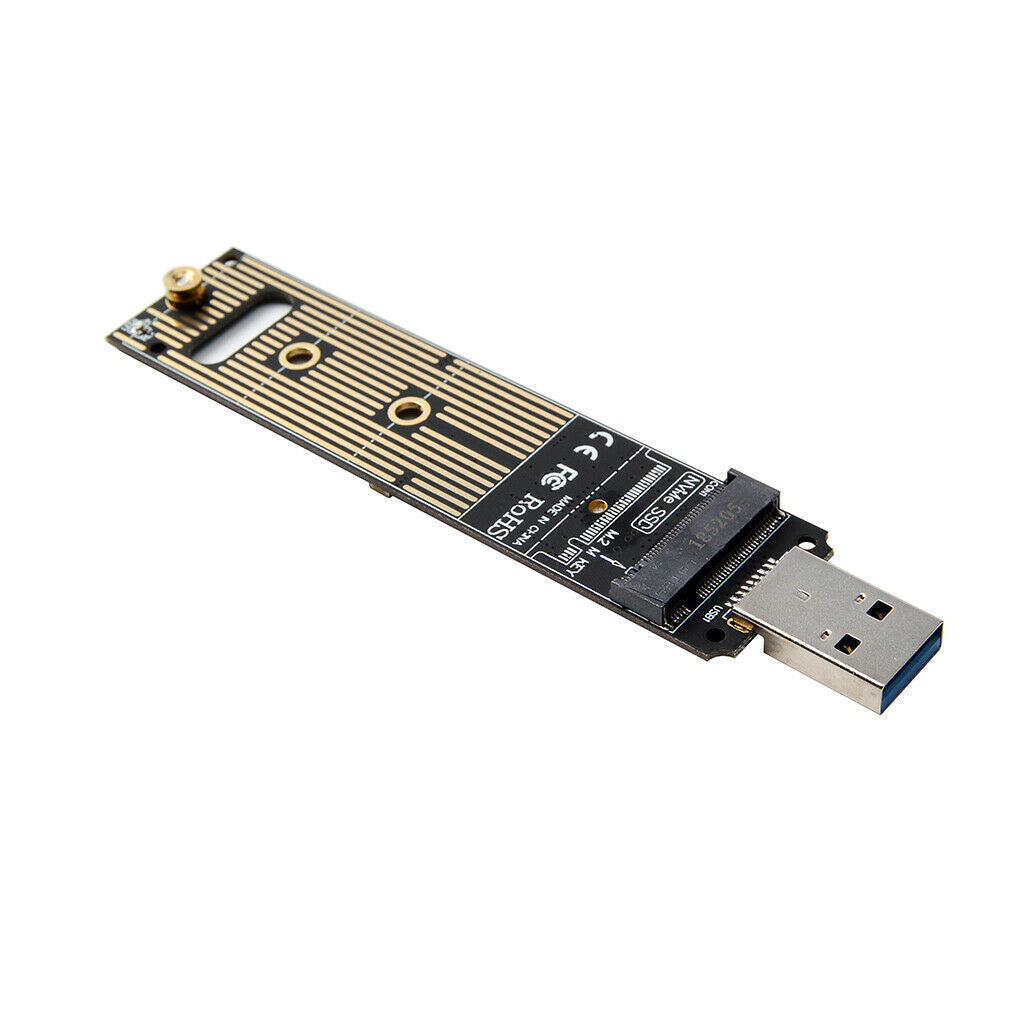 M.2 NVME SSD to USB 3.1 Adapter PCI-E to USB-A 3.0 Solid State Drive Converter