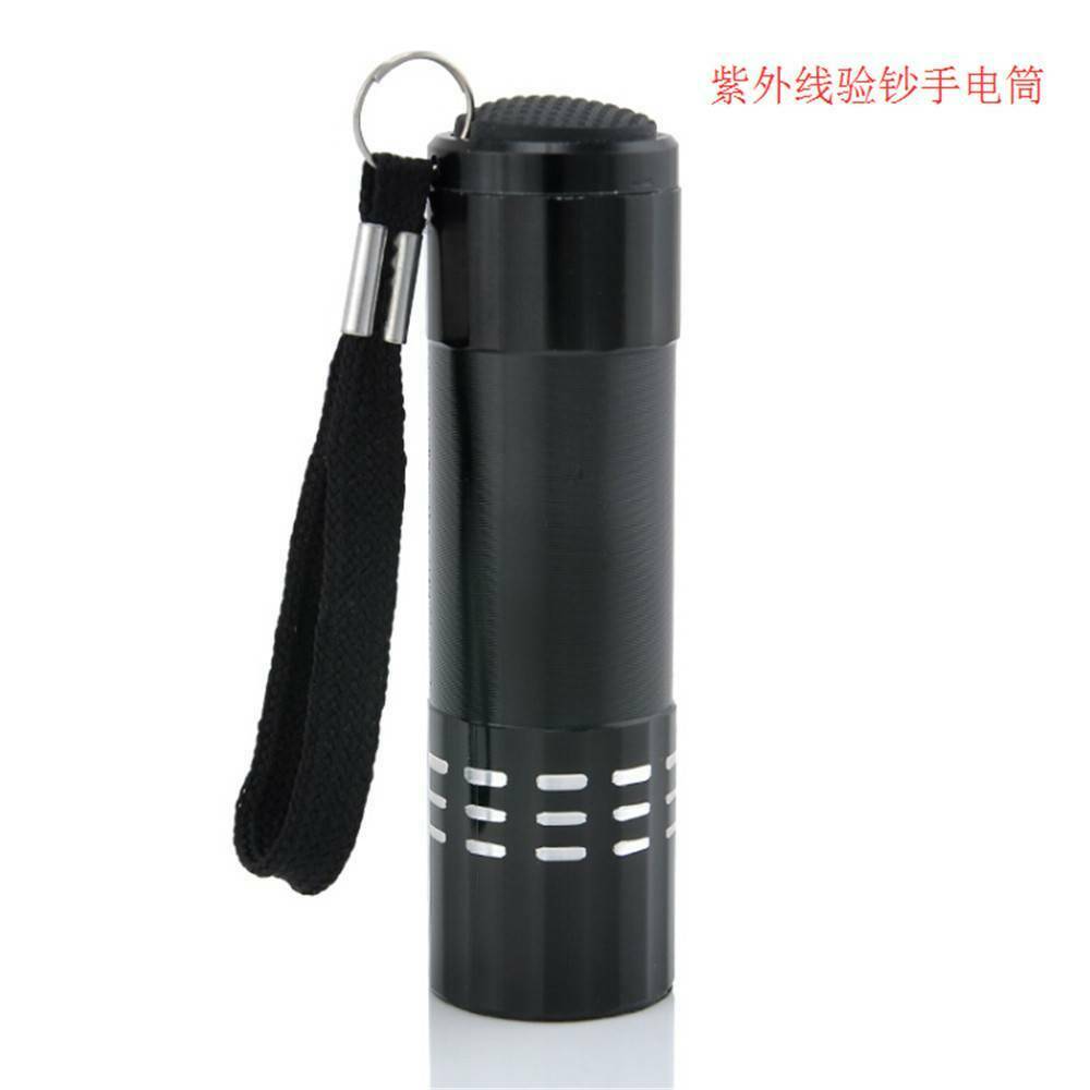 395/365 nM Ultra Violet LED Flashlight Blacklight Torch Light Inspection Lamp ~~