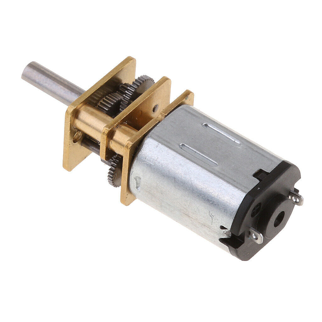 N20 Micro Speed Reduction Gear Motor 6V Electric Motors with   Wheel