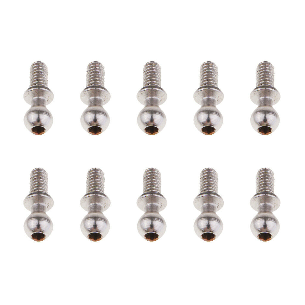 Set of 10pcs Ball Head Screws for 1/18 Wltoys A949 A959 A969 A979 K929