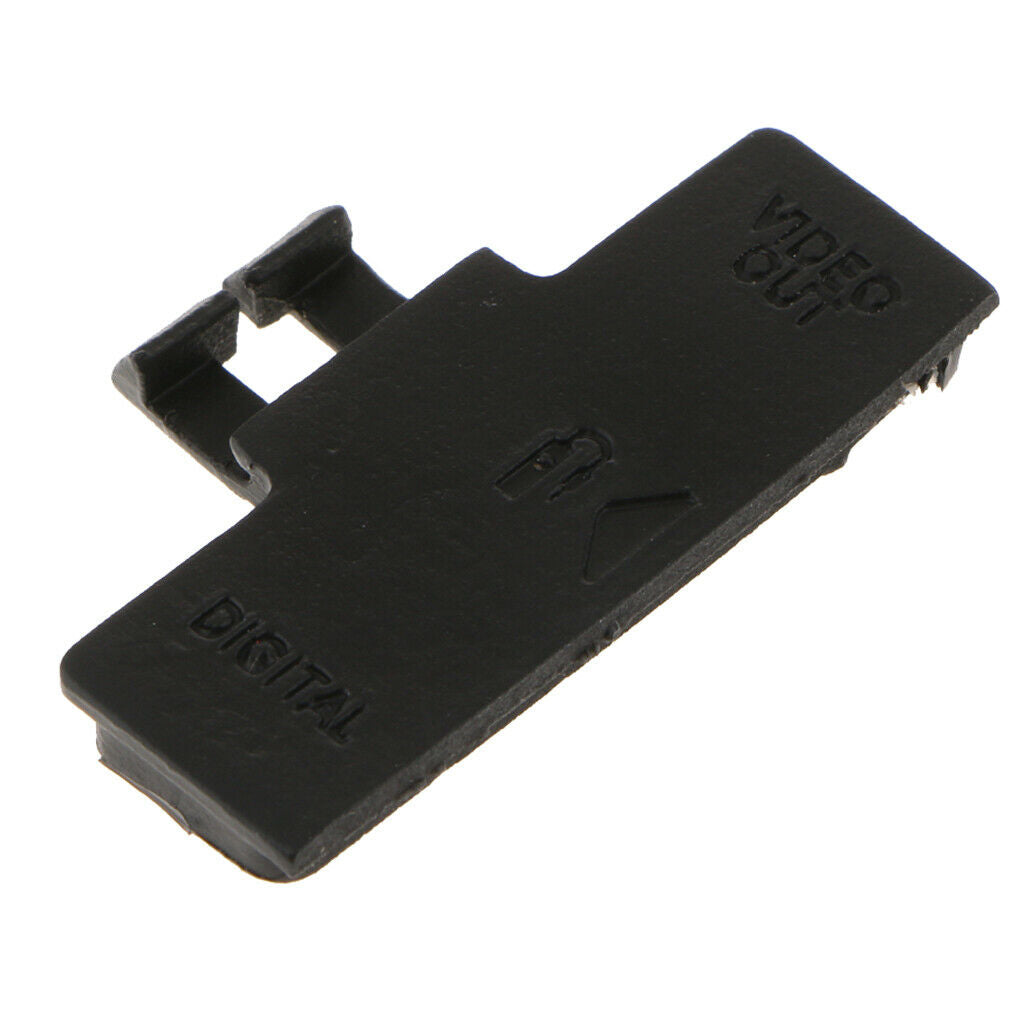 Black USB Rubber Repair Cover Partd for  EOS 400D Cameras