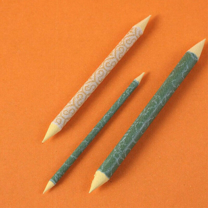 3pcs/Set Blending Smudge Stump Stick Tortillon Sketch Random Color Art Dr.l8