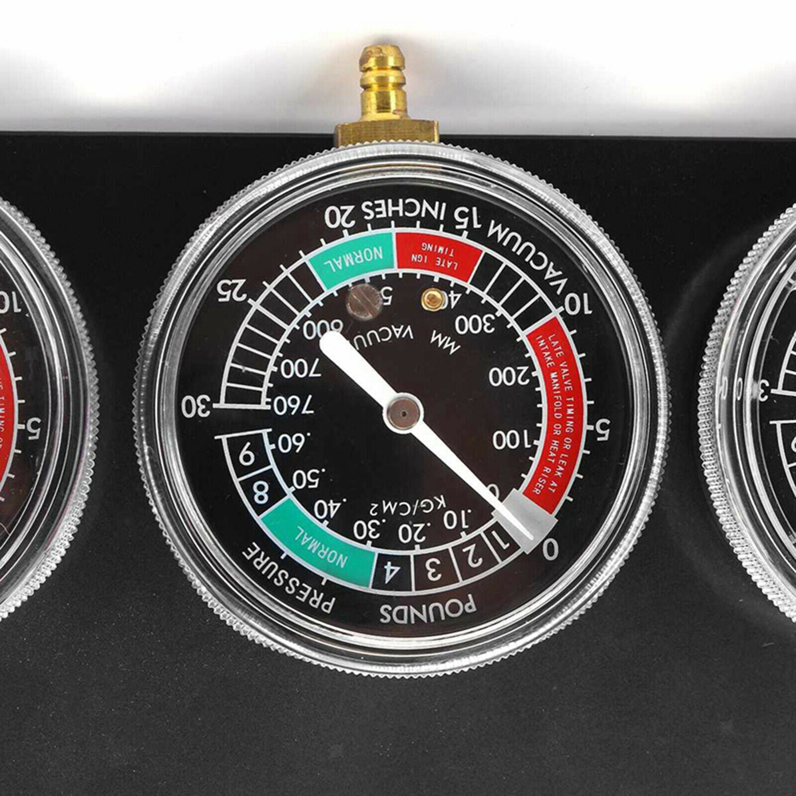 Professional Carburetor Fuel Vacuum Gauge Balancer Synchronizer Kit Black