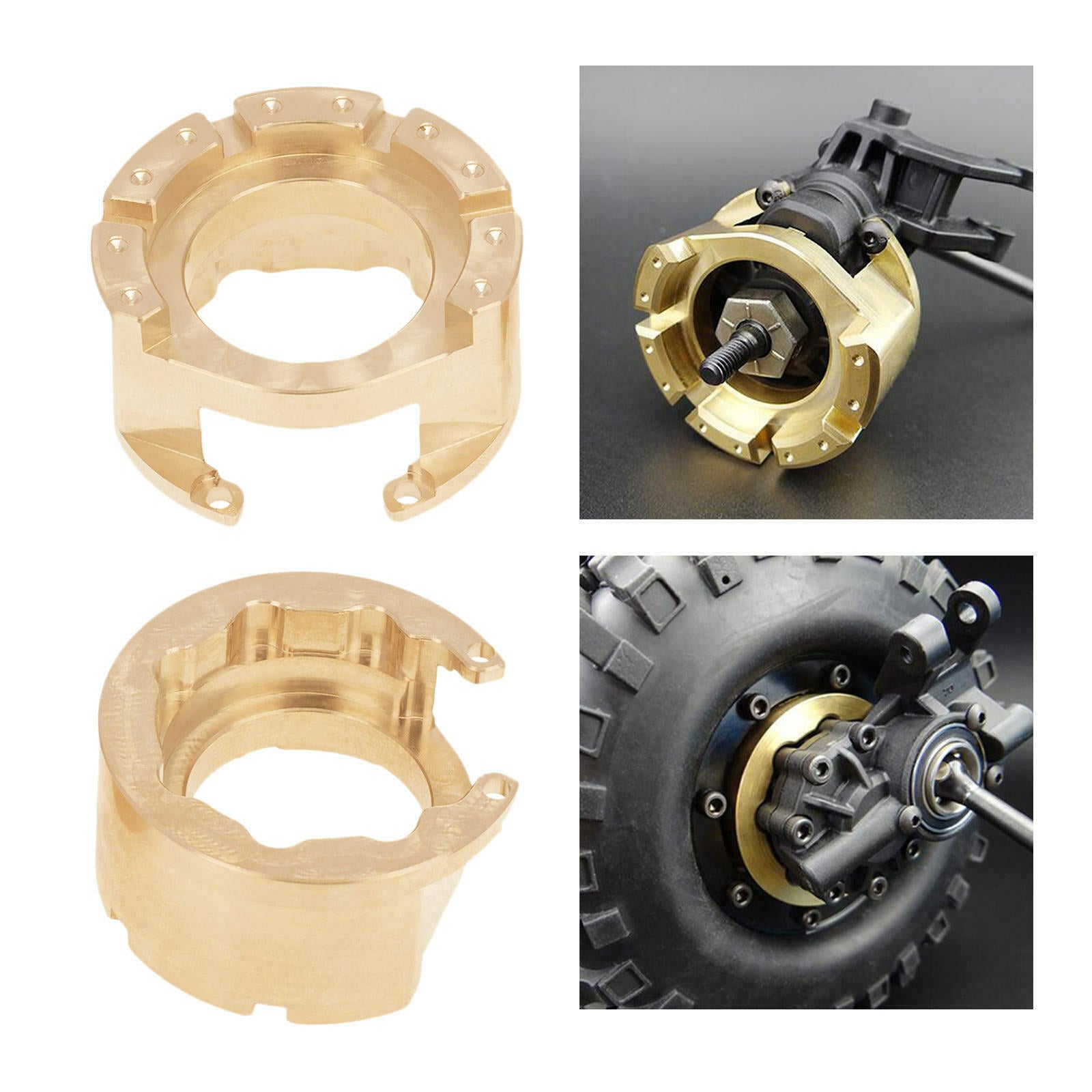 Heavy Duty Brass Counterweight fit for 1:10 TRX4 RC Hobby Car Accessories