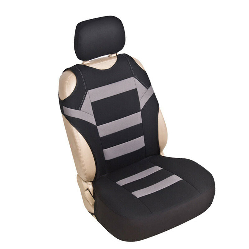 Universal 2 PCS Car Double Front Vest Design Seat Soft Cover Cushion Protector