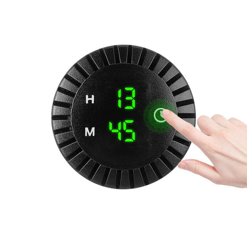 Gm Car Ship Clock Retrofit Led Luminous Round Time Display Suitable for 12-24V