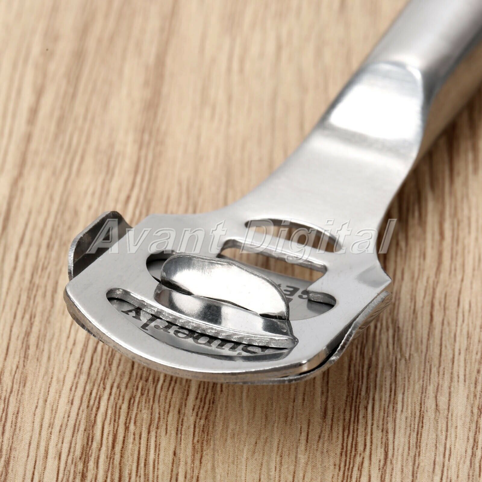 Hand Craft Stainless Steel Round Gliding Handle Skiving Thinning Leather Edge
