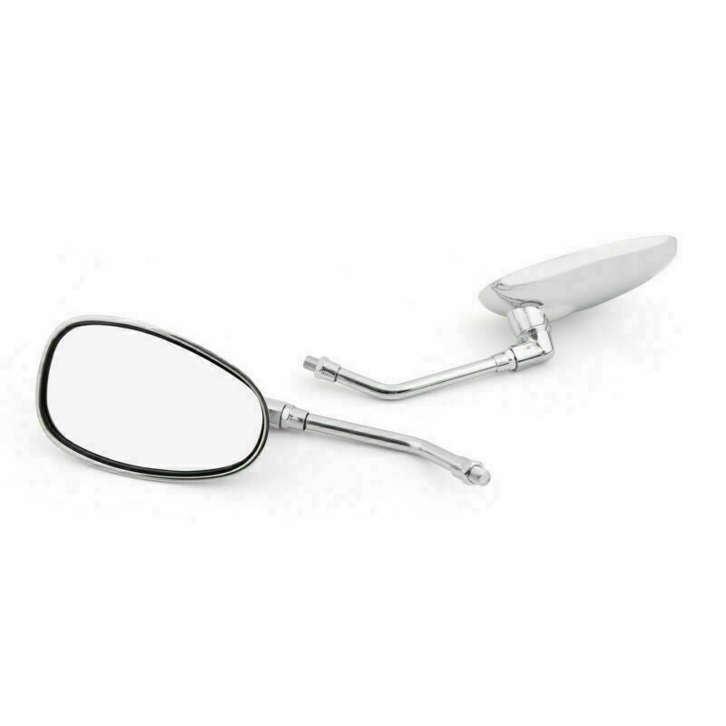 Rear View Mirrors Left Right Fits Yamaha XV1100/535/750 SR125/185/250 SRX600/400