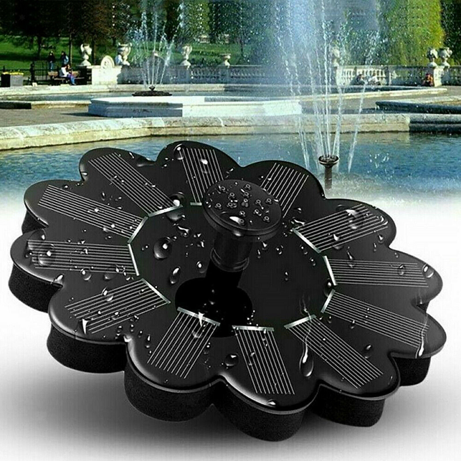 Solar Water Fountain Solar Powered Bird Bath Fountain Pump Garden Landscape