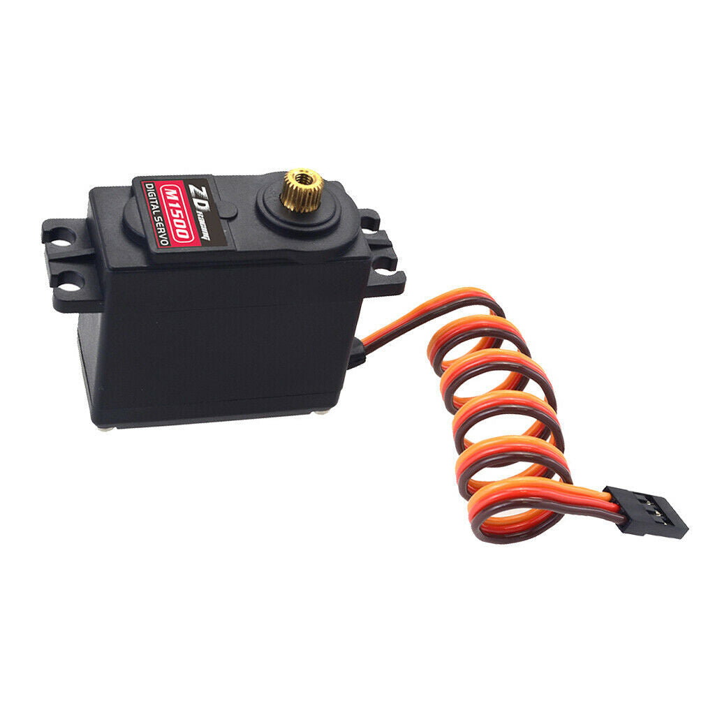 Remote Control High Torque 15kg Digital Servo for 1:8 1:10 RC Car Parts