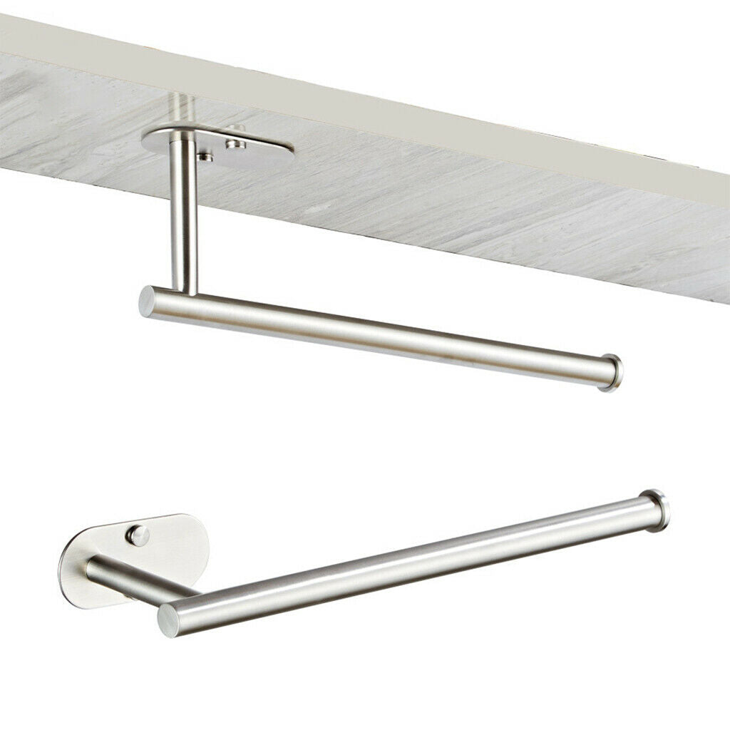 Paper Towel Holder Stainless Steel Paper Rack Kitchen Storage Organiser