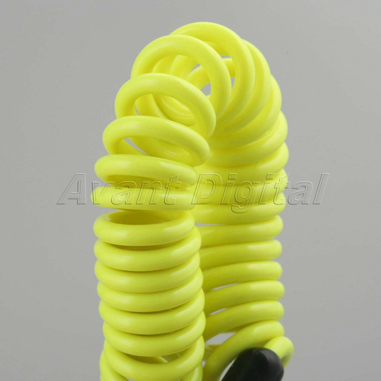 1.50 Meter Safety Lanyard Spring Coil Wire Rope Disc Brake Lock Reminder Cable