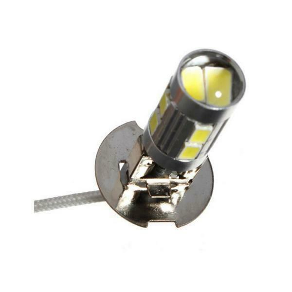 2Pack H3 Fog Light Bulbs LED Ultra Extremely Bright 10 SMD 5630 Xenon White