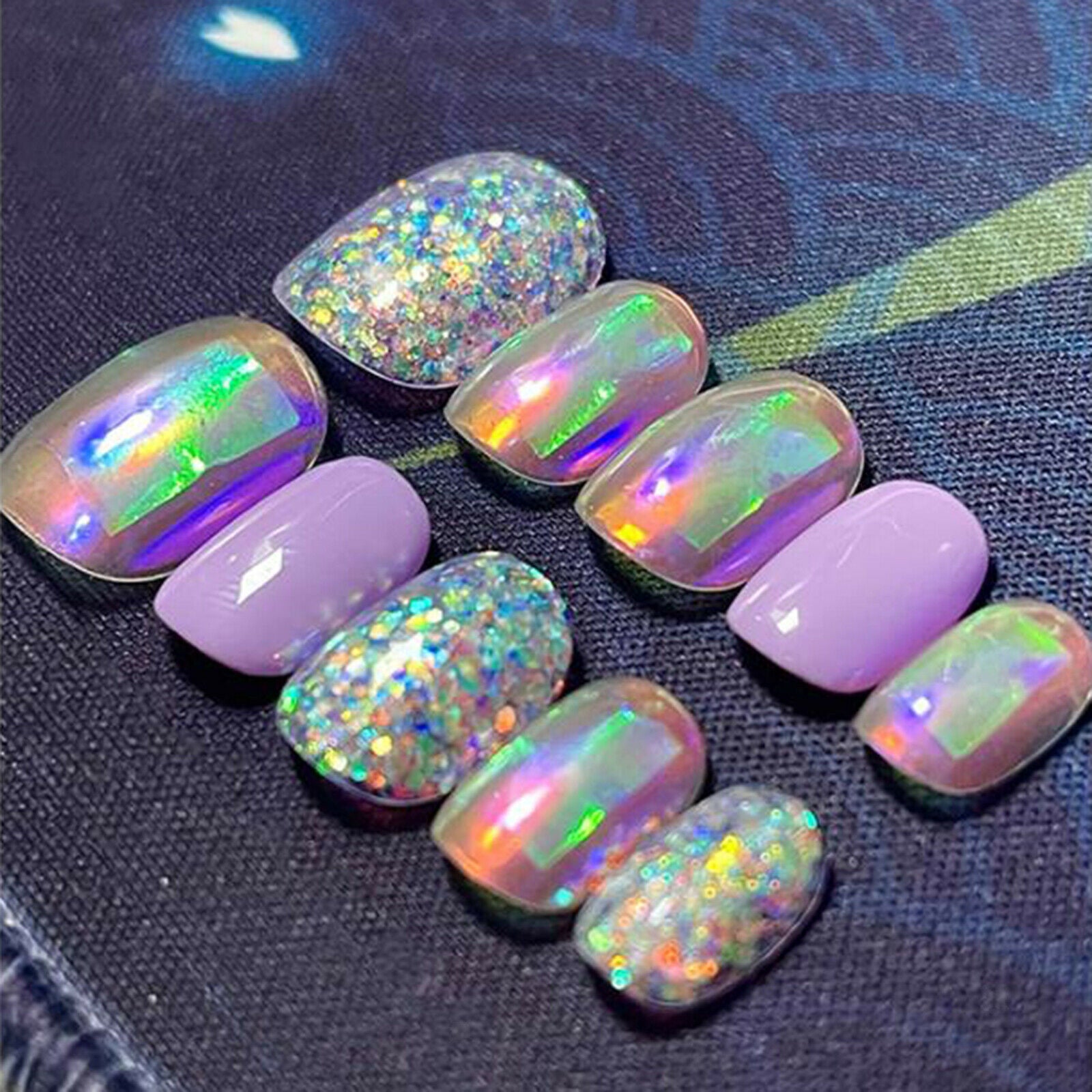 11Pcs Nail Art Stickers Charming Manicure Decoration Tools for Women Girls