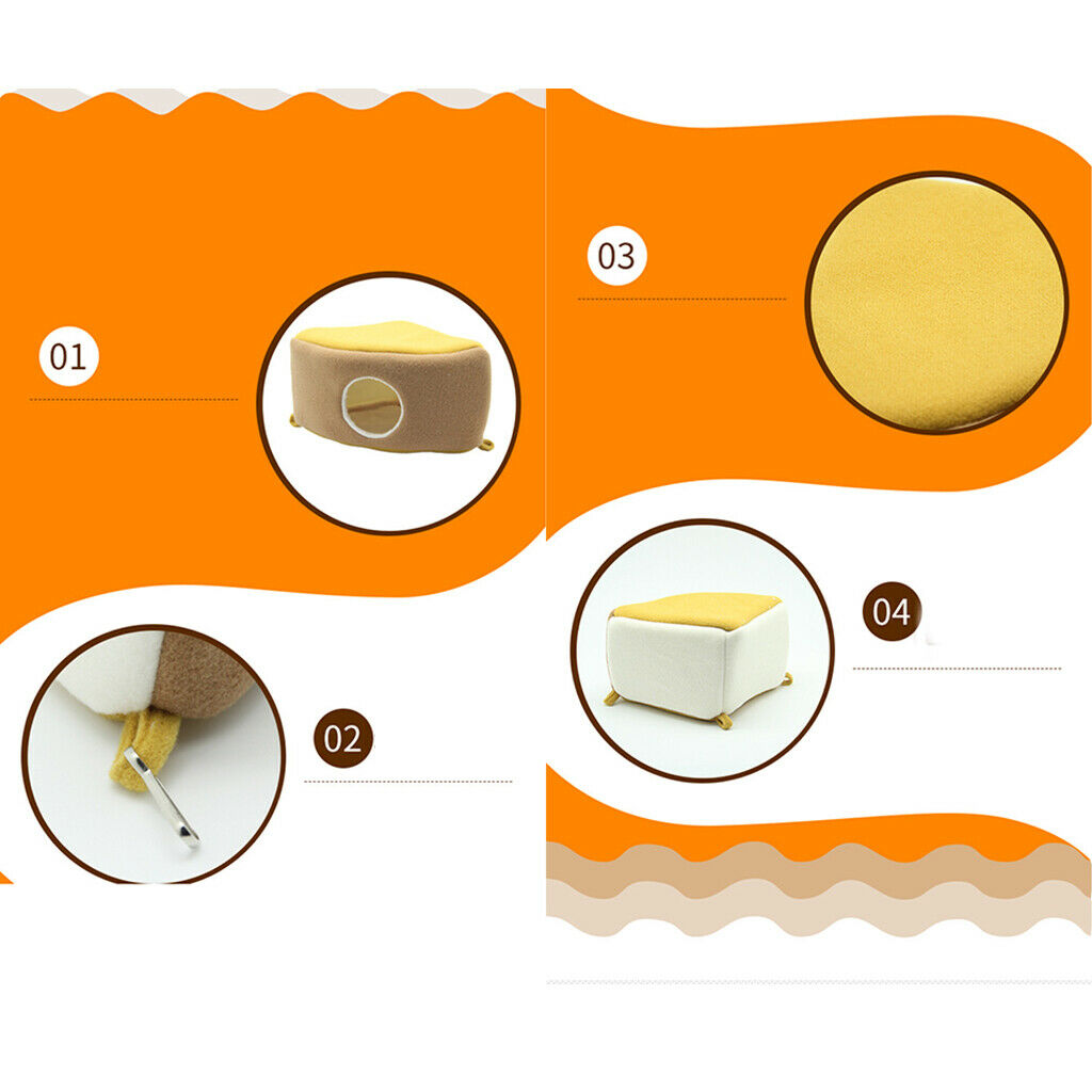 Small Pet CAKE Nest Hamster Bed Hammock Rat Hedgehog