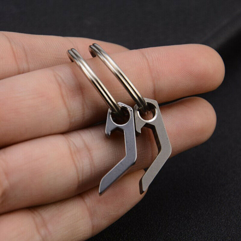 Mini Lightweight Bottle Beer Opener Keyring Pocket Tool Utility Gadget Ou.l8