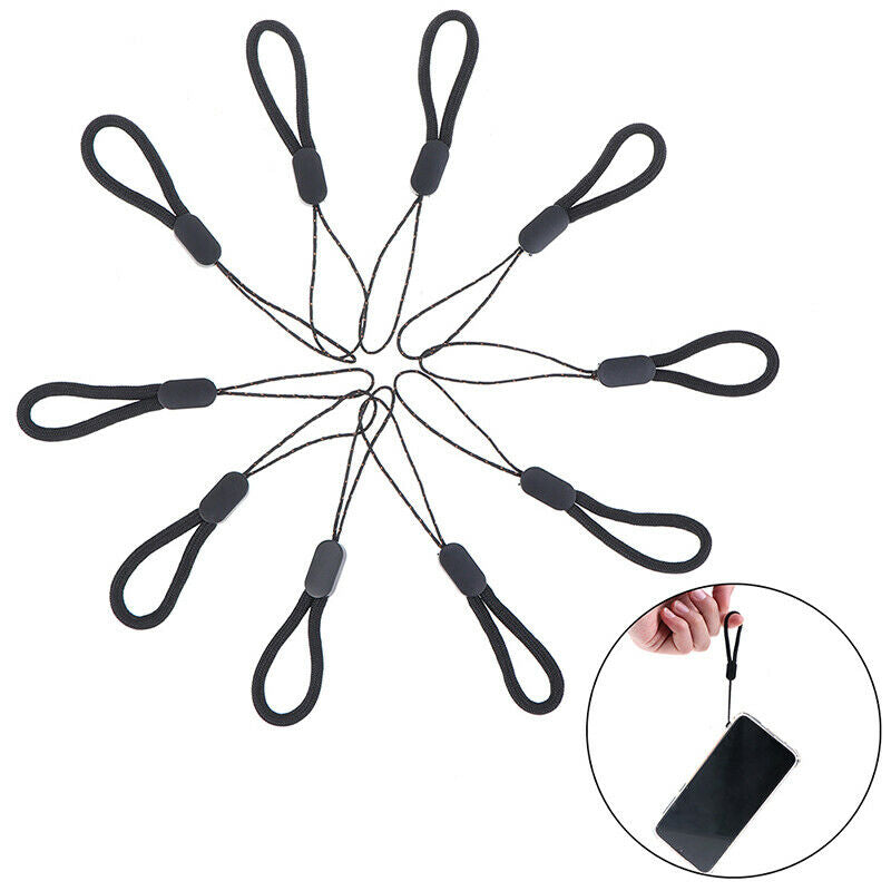 10pc Universal Mobile Phone Strap Short Lanyard for Keys ID Card Lanyar.l8