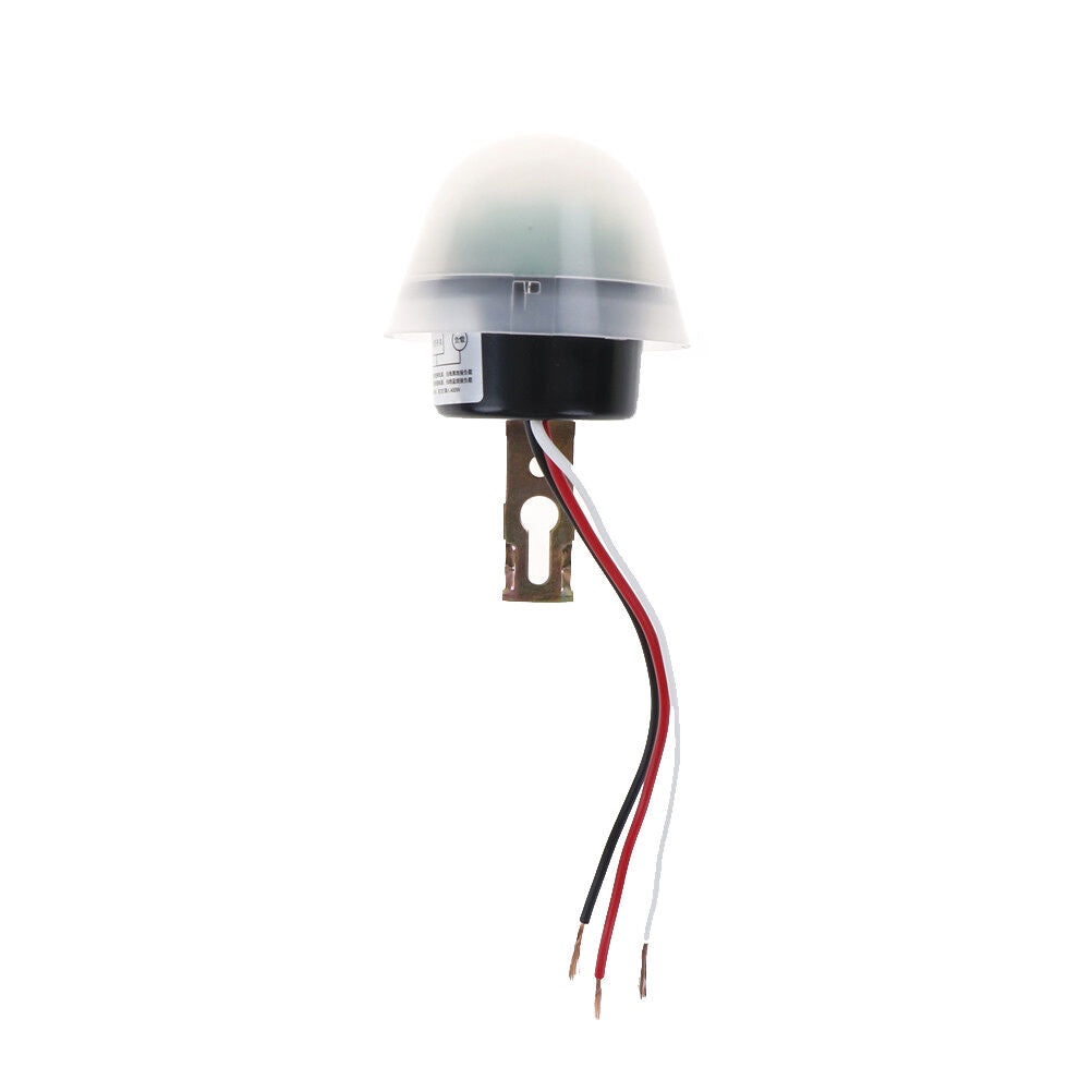 DC/AC220V Auto On Off Light Switch Photo Control Sensor 50-60Hz 10A Rainproof DD
