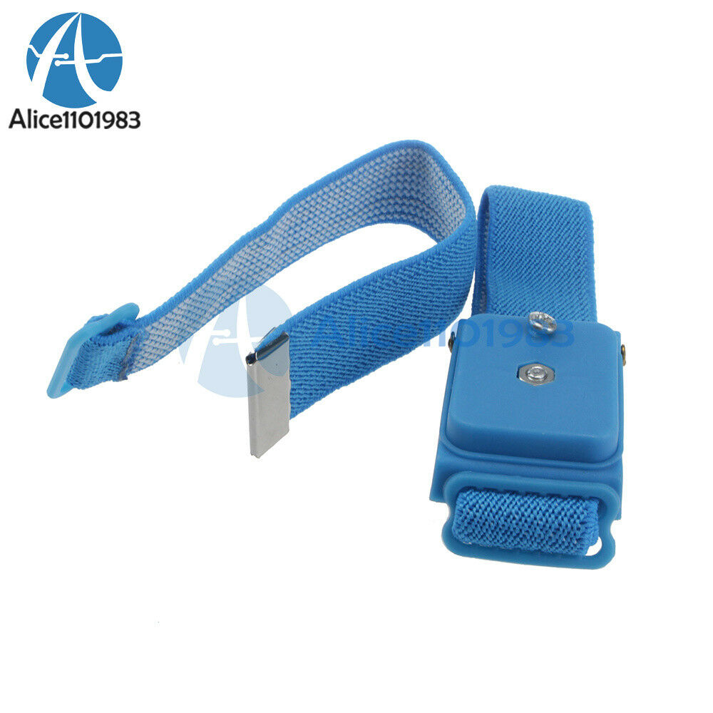 Anti Static Cordless Bracelet Electrostatic ESD Discharge Cable Band Wrist Strap