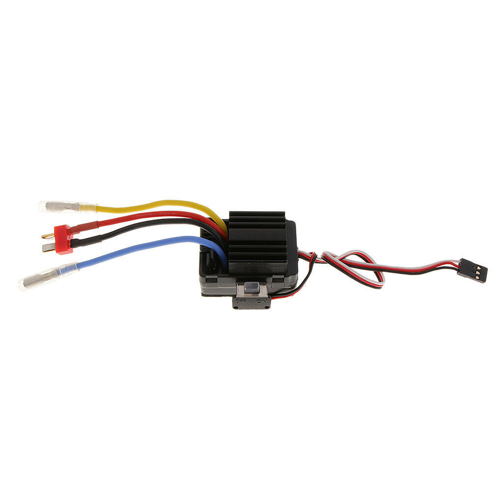 60A ESC Brushed Waterproof Fwd / Rev Built In 5V 2A BEC For RC Boat Models