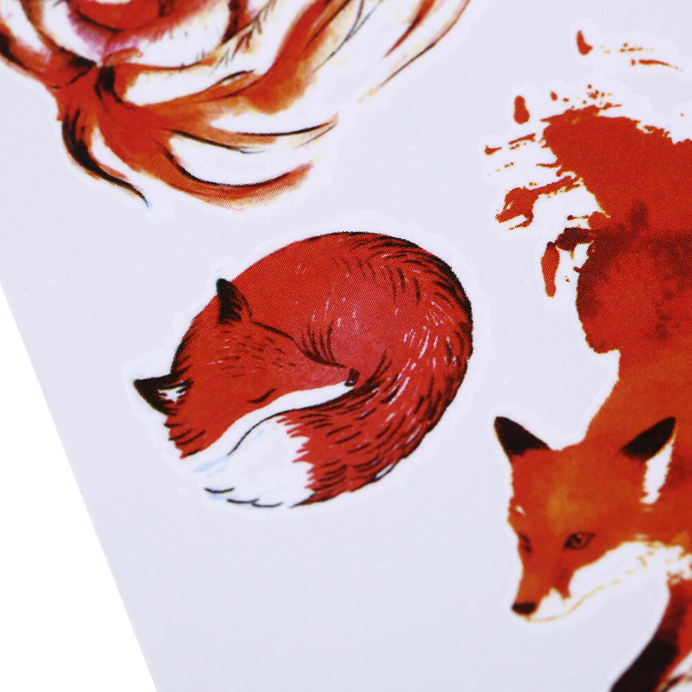 Waterproof Temporary Tattoo Stickers Cartoon Fox Water LZansfer flash tatooIIHBD