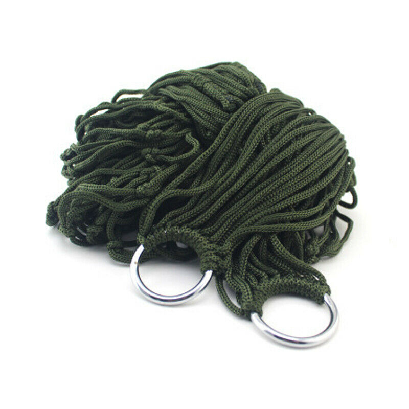 Garden Nylon Rope Hammock Outdoor Net Sleep Bed Travel Camping Summer Children