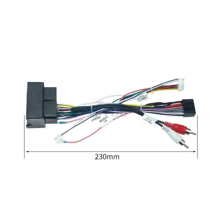 1PCS For Mercedes-Benz Series 16PIN Car Android Power Adapter Cable Harness