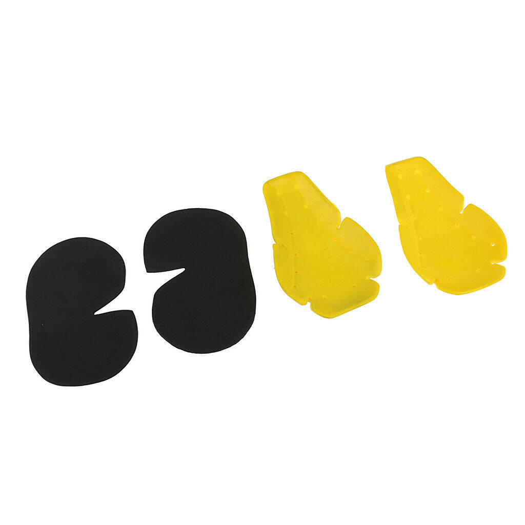 4pcs Motorcycle Knee & Hip Protector Guard Pad Protective Gear Set for Bike